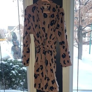 Calvin klein Leopard Print Robe